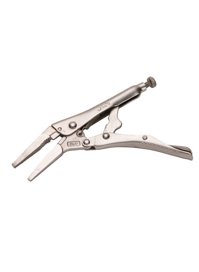 jetechtool Jetech 6-1/2Inch Long Nose Locking Pliers, Premium Cr-V Construction, Long Nose Pliers with Wire Cutter for Easy Access to Hard to Reach Areas - LNP-6 - Image 2